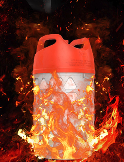 Fire Burning Will Not Explode